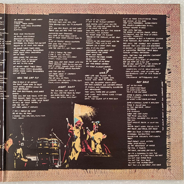Bob Marley & The Wailers - Rastaman Vibration (LP, Album, RE, Blu)