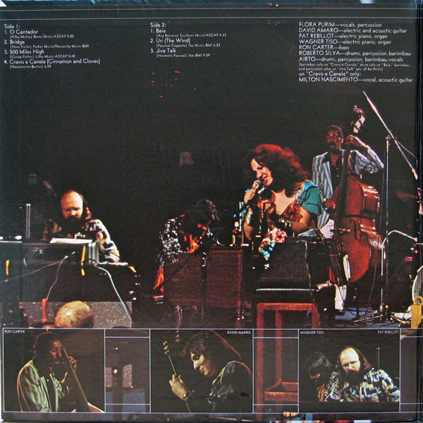 Flora Purim - 500 Miles High (LP, Album, Pit)