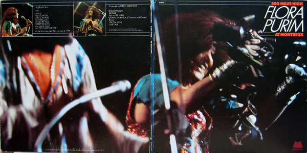 Flora Purim - 500 Miles High (LP, Album, Pit)