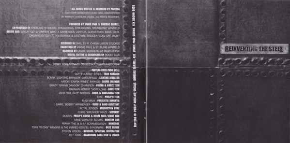 Pantera - Reinventing The Steel (CD, Album, Enh)