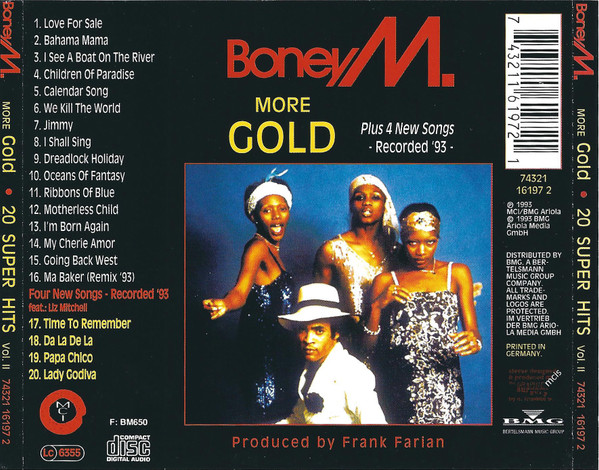 Boney M. - More Gold - 20 Super Hits Vol. II (CD, Comp, RE)