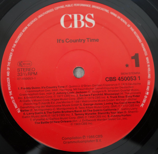 Various - It's Country Time (48 Superhits) (3xLP, Comp)