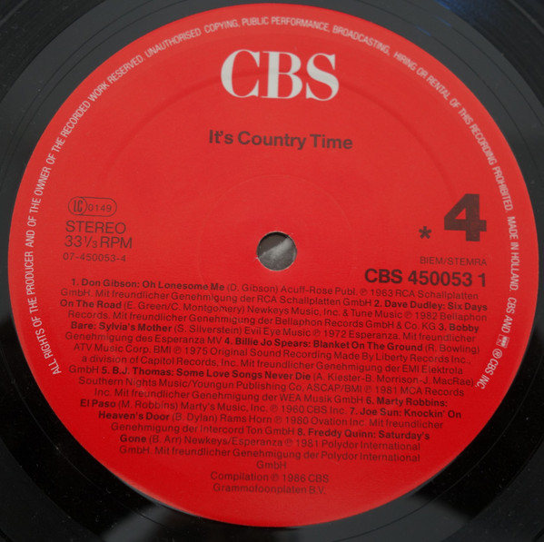 Various - It's Country Time (48 Superhits) (3xLP, Comp)