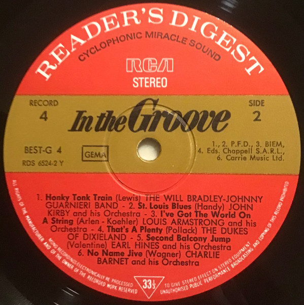 Various - In The Groove With The Kings Of Swing (6xLP, RE + Box, Comp, RE)