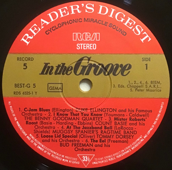 Various - In The Groove With The Kings Of Swing (6xLP, RE + Box, Comp, RE)