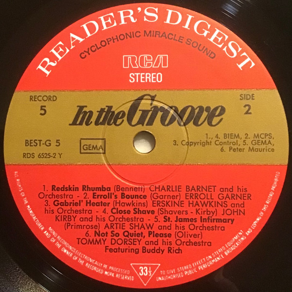 Various - In The Groove With The Kings Of Swing (6xLP, RE + Box, Comp, RE)