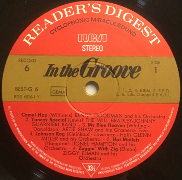 Various - In The Groove With The Kings Of Swing (6xLP, RE + Box, Comp, RE)