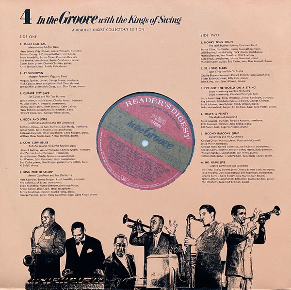 Various - In The Groove With The Kings Of Swing (6xLP, RE + Box, Comp, RE)