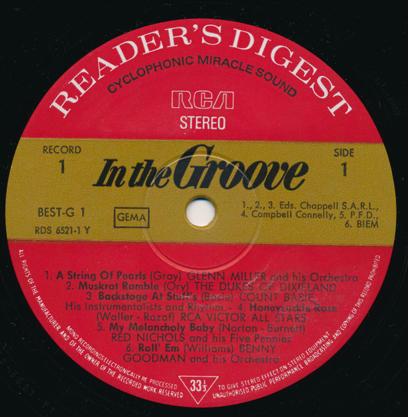 Various - In The Groove With The Kings Of Swing (6xLP, RE + Box, Comp, RE)