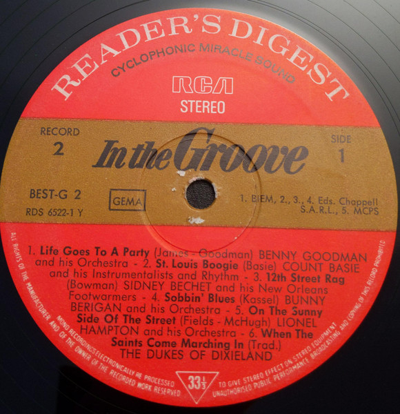 Various - In The Groove With The Kings Of Swing (6xLP, RE + Box, Comp, RE)