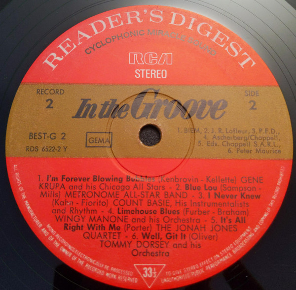 Various - In The Groove With The Kings Of Swing (6xLP, RE + Box, Comp, RE)
