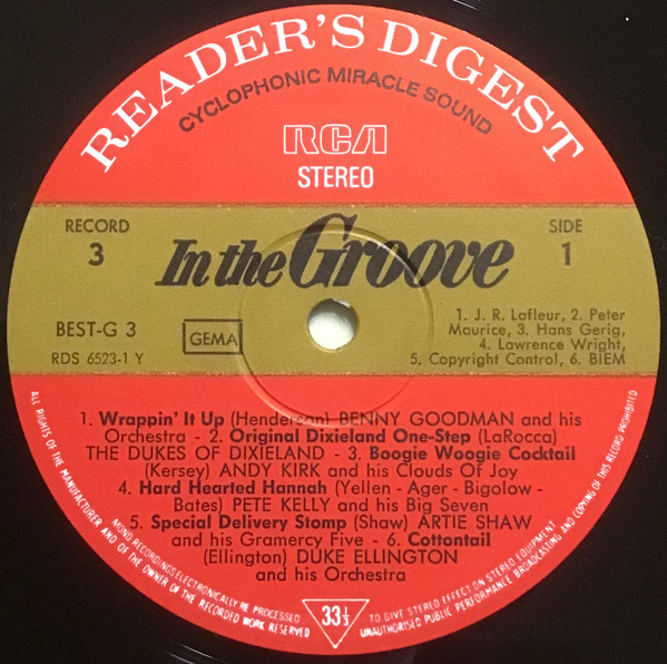 Various - In The Groove With The Kings Of Swing (6xLP, RE + Box, Comp, RE)