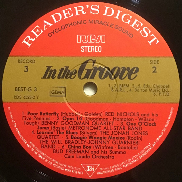 Various - In The Groove With The Kings Of Swing (6xLP, RE + Box, Comp, RE)