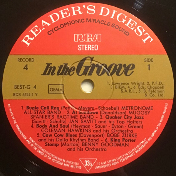 Various - In The Groove With The Kings Of Swing (6xLP, RE + Box, Comp, RE)