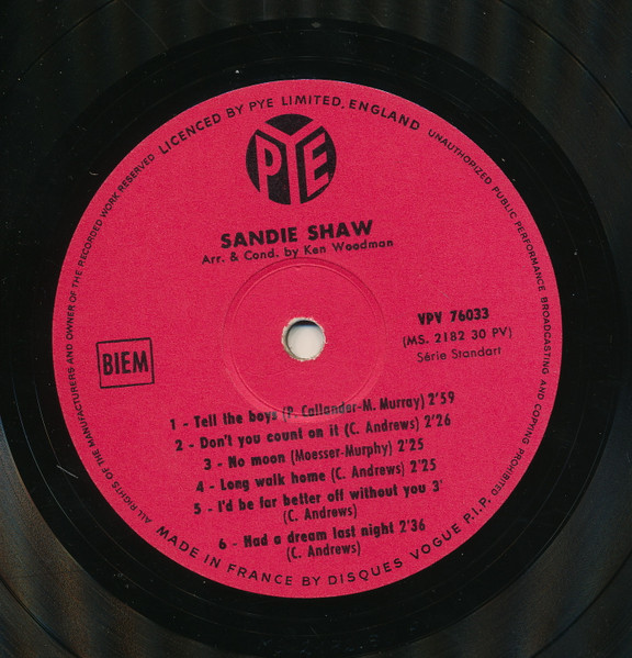 Sandie Shaw - Puppet On A String (LP, Album)