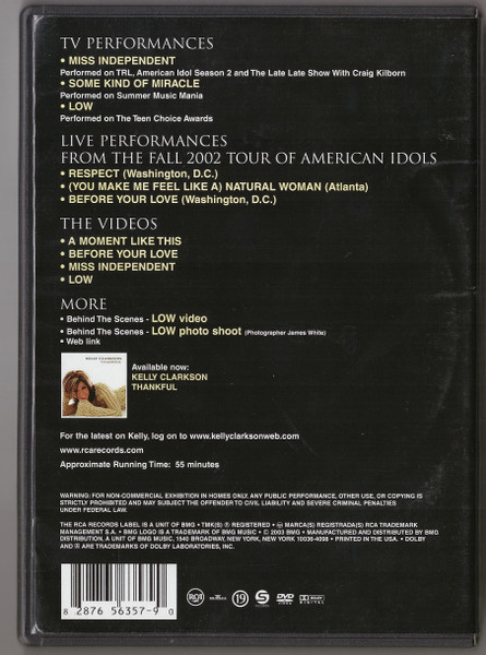Kelly Clarkson - Miss Independent (DVD-V)