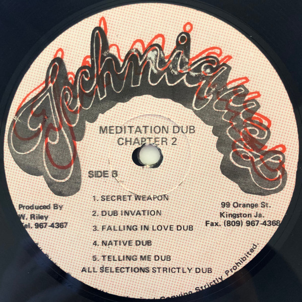 Winston Riley - Meditation Dub Vol 2 (LP, RE)