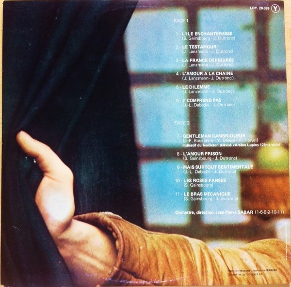 Jacques Dutronc - Jacques Dutronc (LP, Album, Gat)
