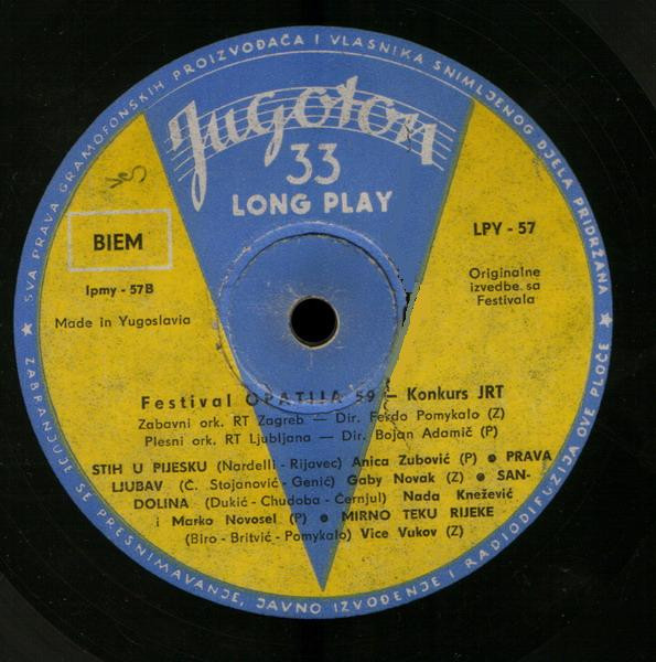 Various - Opatija 59 (I. Ploča) (10