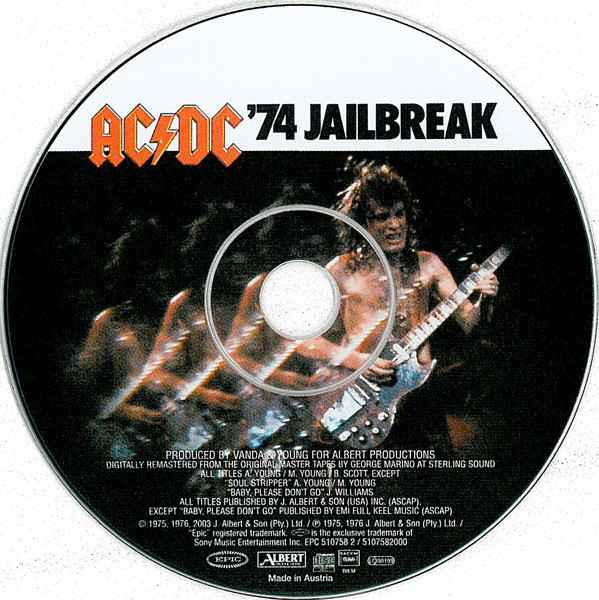AC/DC - '74 Jailbreak (CD, Comp, RE, RM, Dig)