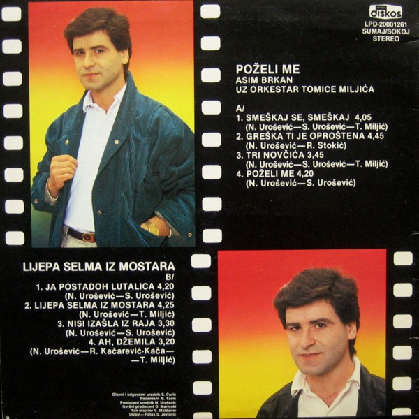 Asim Brkan - Poželi Me (LP, Album)