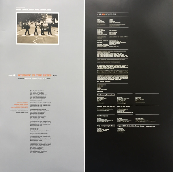 U2 - U218 Singles (2xLP, Comp)