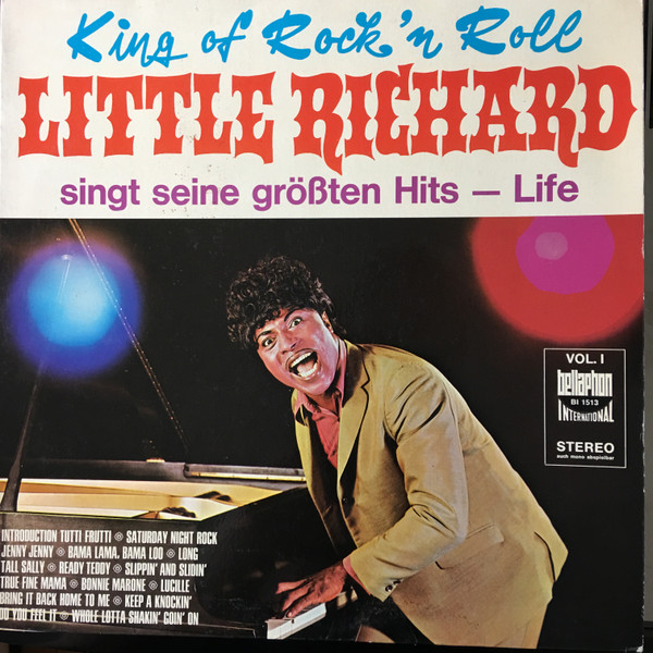 Little Richard - King Of Rock'n Roll Little Richard Singt Seine Größten Hits - Life (LP, Album, RE)