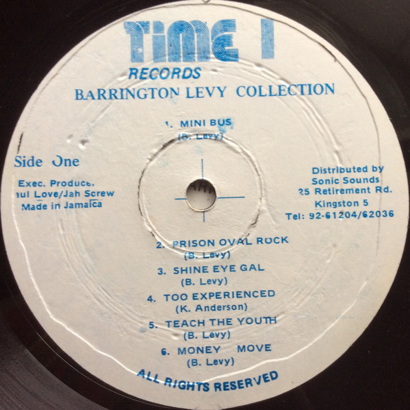 Barrington Levy - Barrington Levy Collection (LP, Comp)
