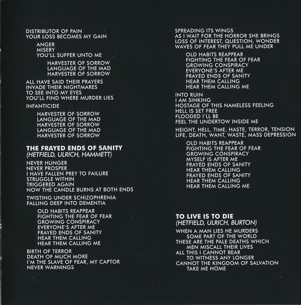 Metallica - ...And Justice For All (CD, Album, RE, RM, Car)
