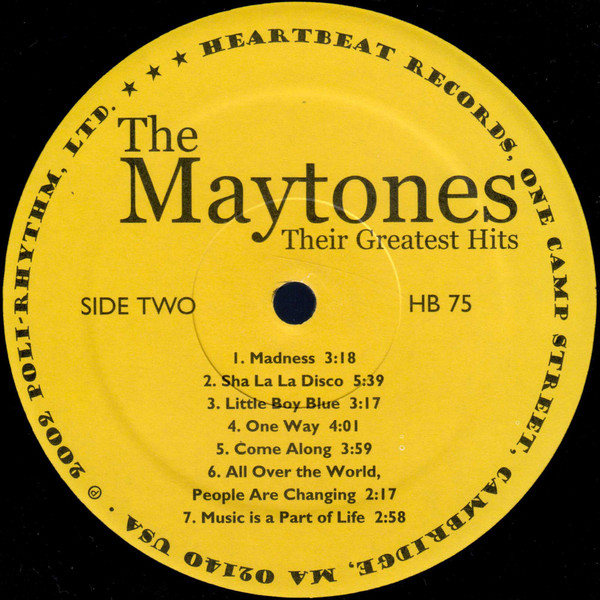 The Maytones - Their Greatest Hits (LP, Comp)