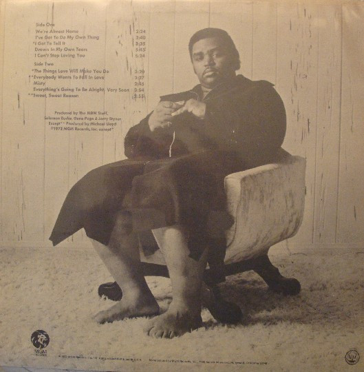Solomon Burke - We're Almost Home (LP, Album)