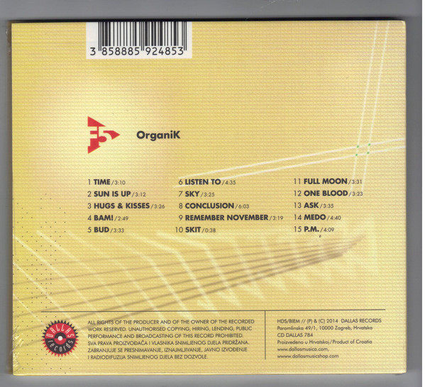 F5 (4) - OrganiK (CD, Album, Dig)