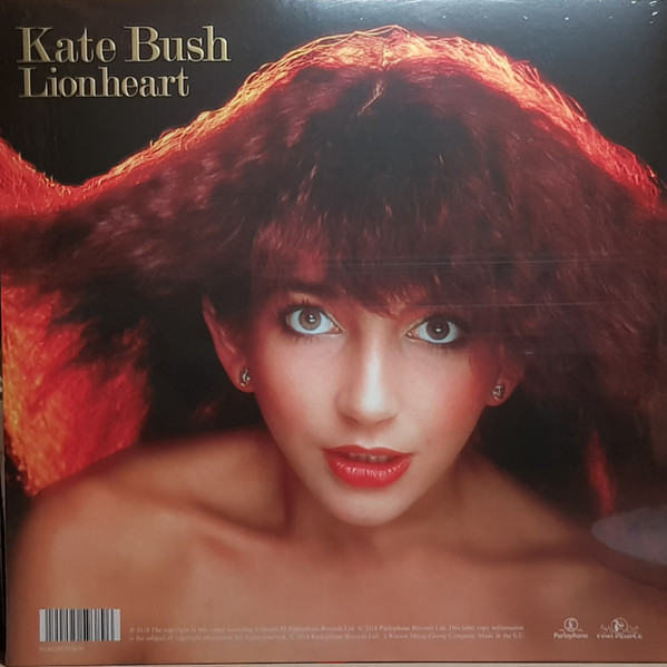 Kate Bush - Lionheart (LP, Album, RE, RM, 180)