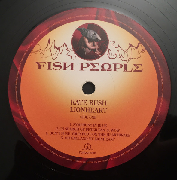 Kate Bush - Lionheart (LP, Album, RE, RM, 180)
