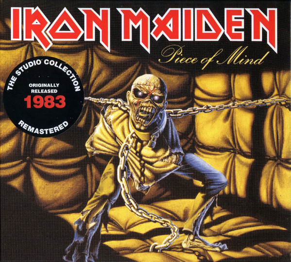 Iron Maiden - Piece Of Mind (CD, Album, RE, RM, Dig)