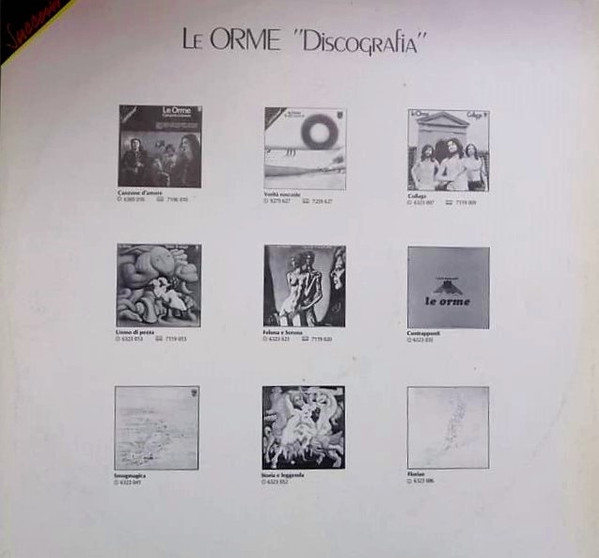 Le Orme - Felona E Sorona (LP, Album, RP)