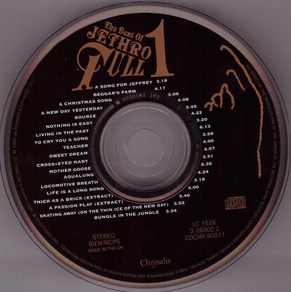 Jethro Tull - The Best Of Jethro Tull - The Anniversary Collection (2xCD, Comp, RM)