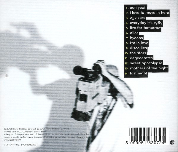 Moby - Last Night (CD, Album)