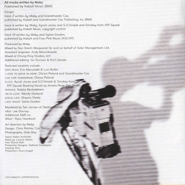 Moby - Last Night (CD, Album)