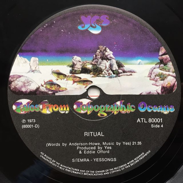 Yes - Tales From Topographic Oceans (2xLP, Album, Gat)