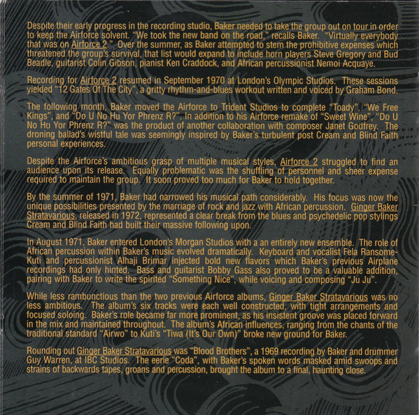 Ginger Baker - Do What You Like (2xCD, Comp, RM)