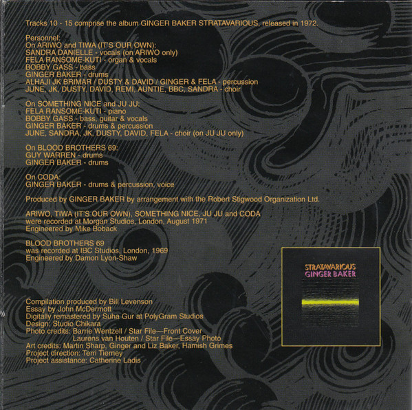 Ginger Baker - Do What You Like (2xCD, Comp, RM)