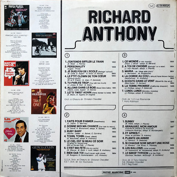 Richard Anthony (2) - Richard Anthony (2xLP, Comp, Gat)