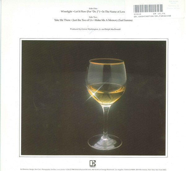 Grover Washington, Jr. - Winelight (LP, Album, RE, Whi)