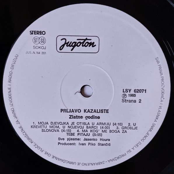 Prljavo Kazalište - Zlatne Godine (LP, Album)