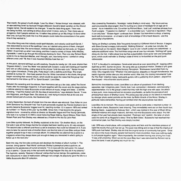 Buzzcocks - Love Bites (LP, Album, RE, RM, Emb)