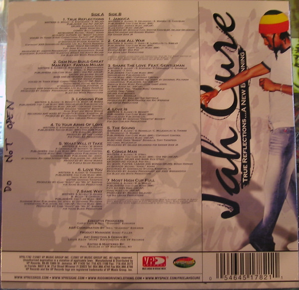 Jah Cure - True Reflections...A New Beginning (LP, Album)