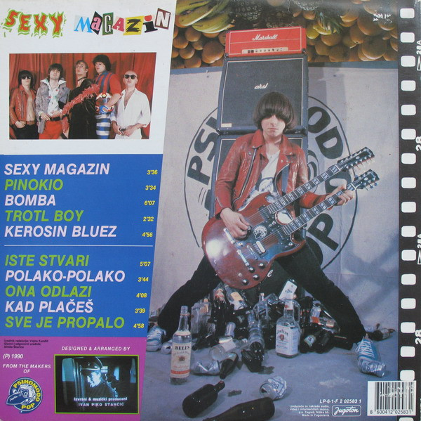 Psihomodo Pop - Sexy Magazin (LP, Album, Gat)