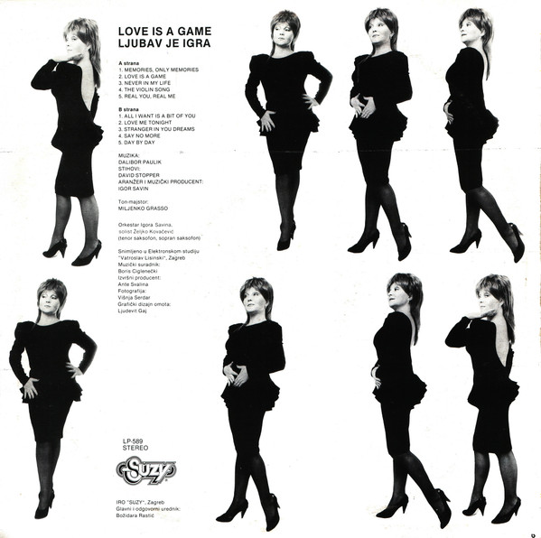 Zdenka* - Love Is A Game = Ljubav Je Igra (LP, Album)