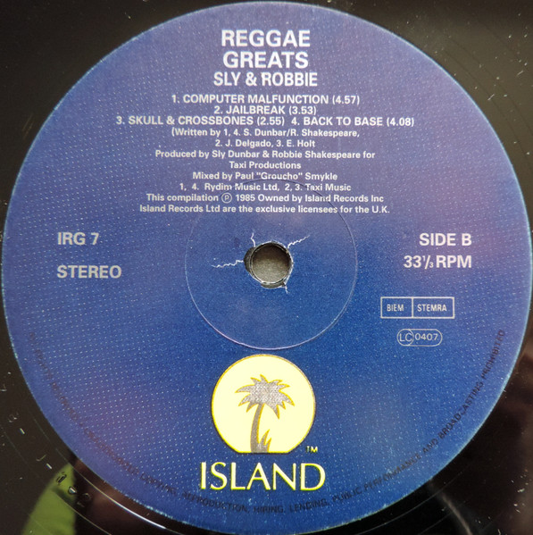 Sly & Robbie - A Dub Experience (LP, Album)